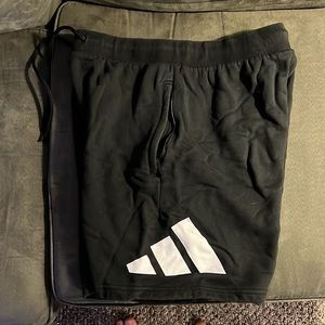 Barely worn Adidas sweat Shorts size large